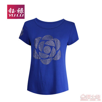 鈺祿夏裝 時尚與舒適并存的貼鉆打底衫，引領女裝批發新潮流